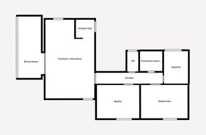 GRAVITAS | Zariadený 3,5 izbový byt/50m2 terasa/2 parkovacie miesta — foto 23
