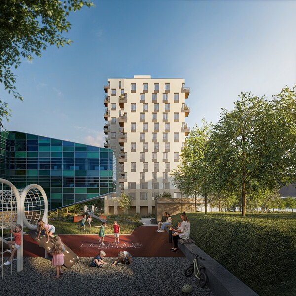GRAVITAS | 1-izbový byt s predzáhradkou, Brenner – Residence, Ružinov