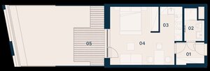 GRAVITAS | 1-izbový byt s predzáhradkou, Brenner – Residence, Ružinov — foto 6