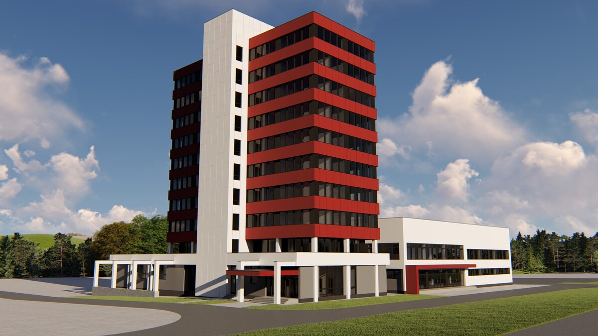 GRAVITAS | FORVIN TOWER - Predaj administratívnej budovy, Veľký Krtíš