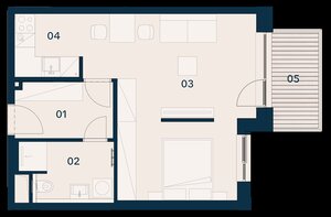 GRAVITAS | 1-izbový byt s balkónom, Brenner – Residence, Ružinov — foto 6