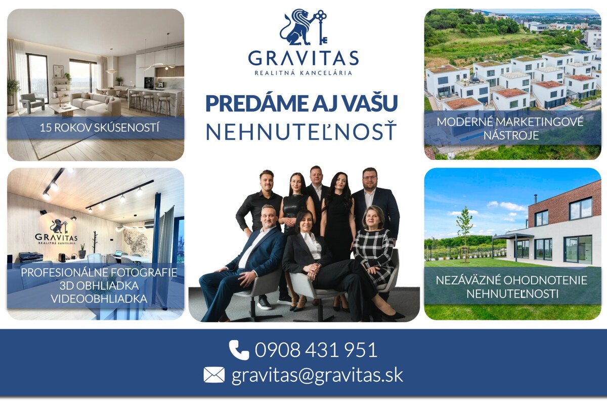 GRAVITAS | Priestranný rodinný dom s garážou | Vrakuňa, Bratislava — foto 28