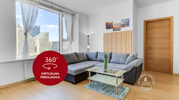 AXIS REAL | Moderný 2i apartmán, LODŽIA, PIVNICA, GARÁŽ, Panorama City