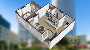 AXIS REAL | Moderný 2i apartmán, LODŽIA, PIVNICA, GARÁŽ, Panorama City — foto 27