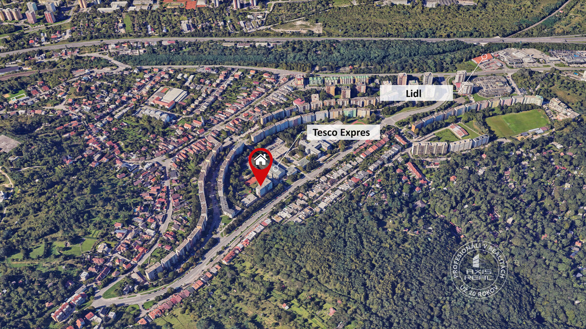 AXIS REAL | 1izbový byt, tehla, internet, BA Lamač, Malokarpatské nám. — foto 18