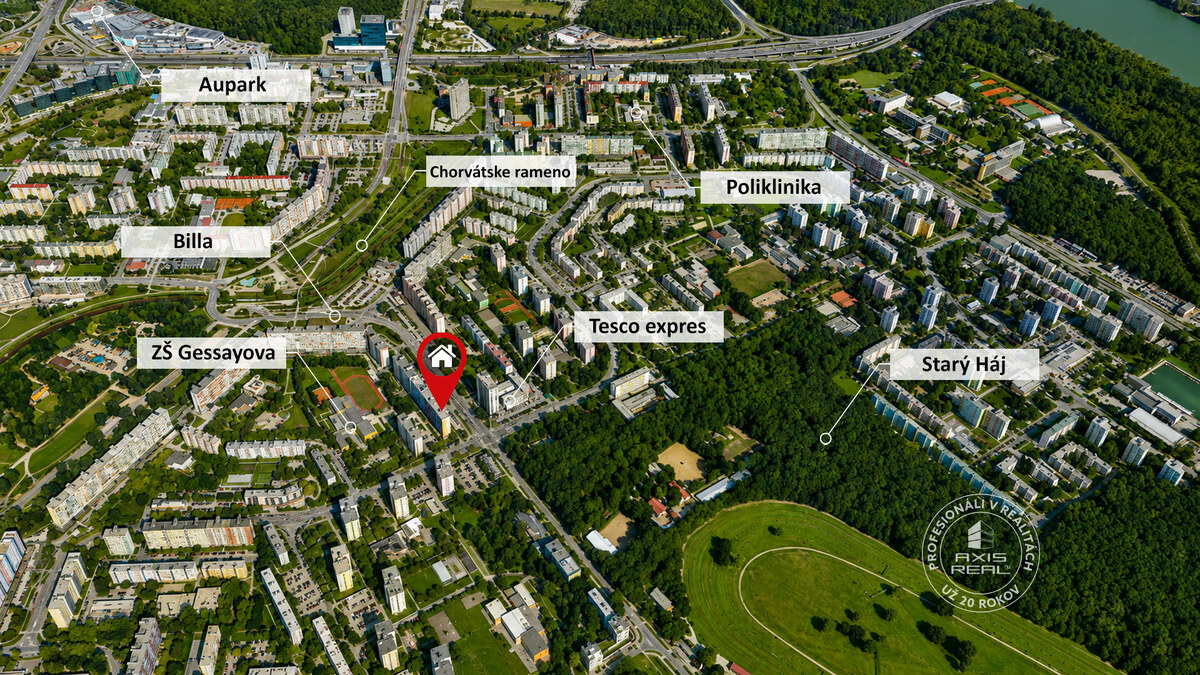 AXIS REAL | 3-izbový byt na predaj | Námestie Hraničiarov | Petržalka — foto 16