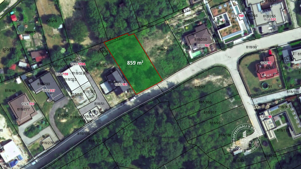 AXIS REAL | Pekný stavebný pozemok (859 m2) v Marianke — foto 3