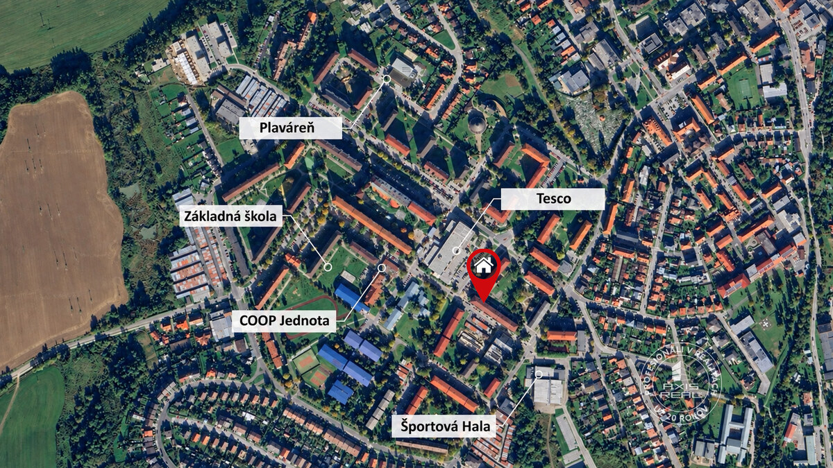 AXIS REAL | Priestranný 2-izbový byt, Stará Ľubovňa, Letná ul. — foto 28