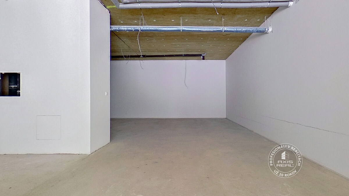AXIS REAL | Dunajská obch. priestor 107 m2 z ulice, novostavba, garáž — foto 10