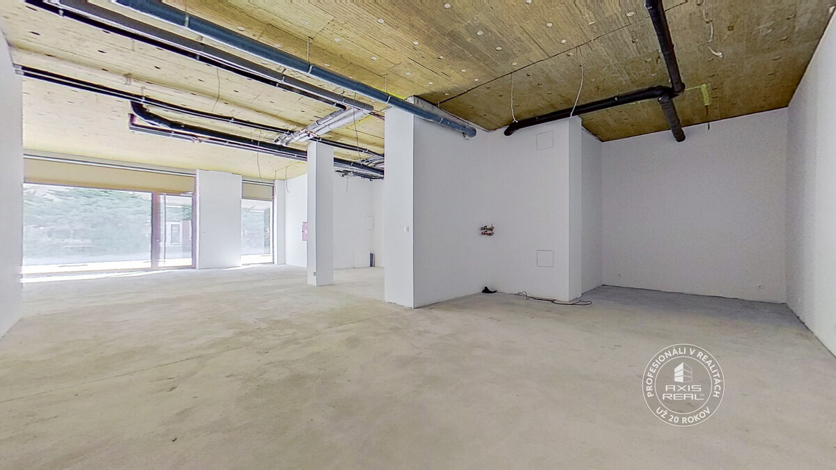 AXIS REAL | Dunajská obch. priestor 107 m2 z ulice, novostavba, garáž — foto 5
