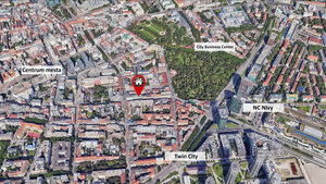 AXIS REAL | Dunajská obch. priestor 107 m2 z ulice, novostavba, garáž — foto 16