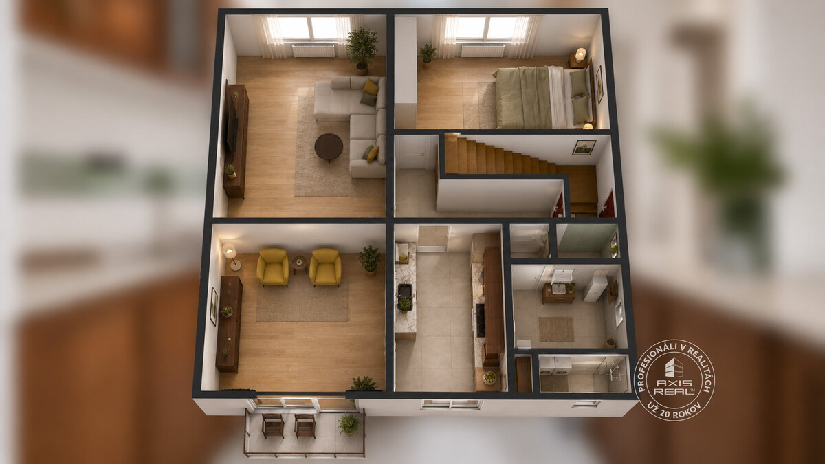 AXIS REAL | 5-izb. rodinný dom so záhradou, 605 m2, LOZORNO, Potočná — foto 3