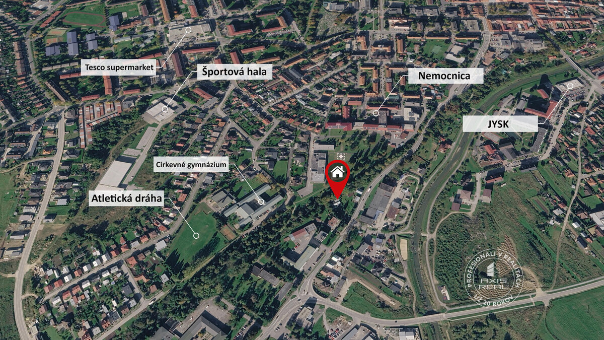 AXIS REAL | Rodinný dom s veľkým pozemkom, St. Ľubovňa, Levočská ul. — foto 13