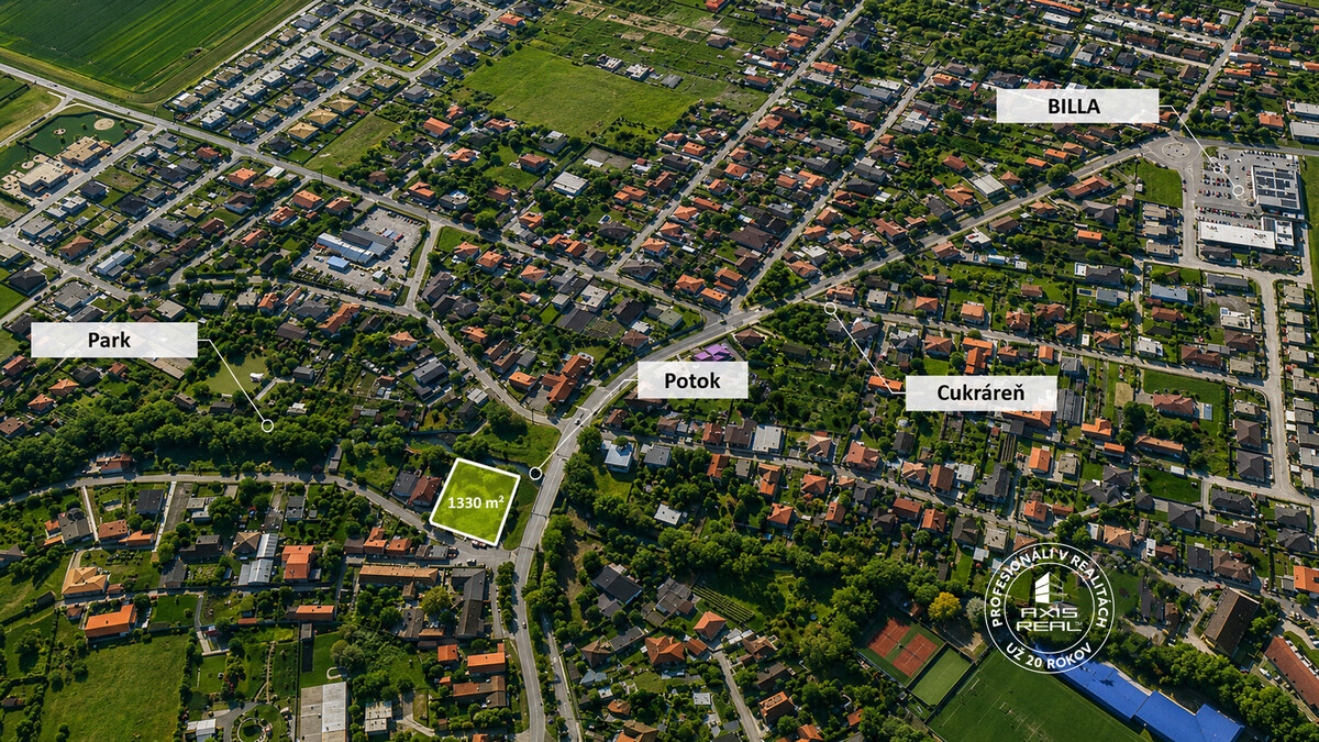 AXIS REAL | Stavebný pozemok (1.330 m2) Topoľový rad, Bernolákovo — foto 15