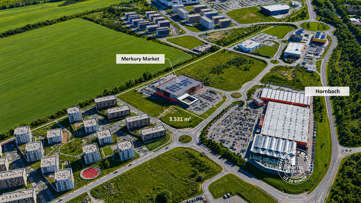 AXIS REAL | Stavebný pozemok 3.531 m2, BA IV DNV - BORY — foto 13