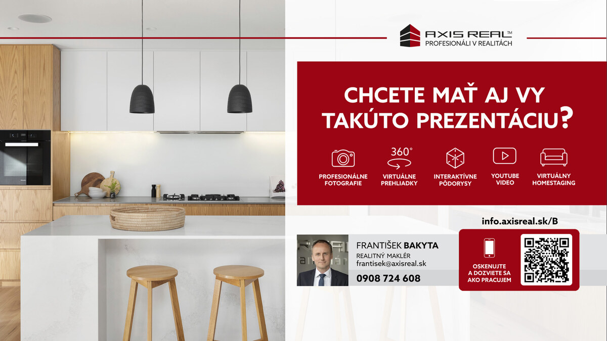 AXIS REAL | Útulný prerobený 2i byt, LODŽIA, Dúbravka, Beňovského — foto 18