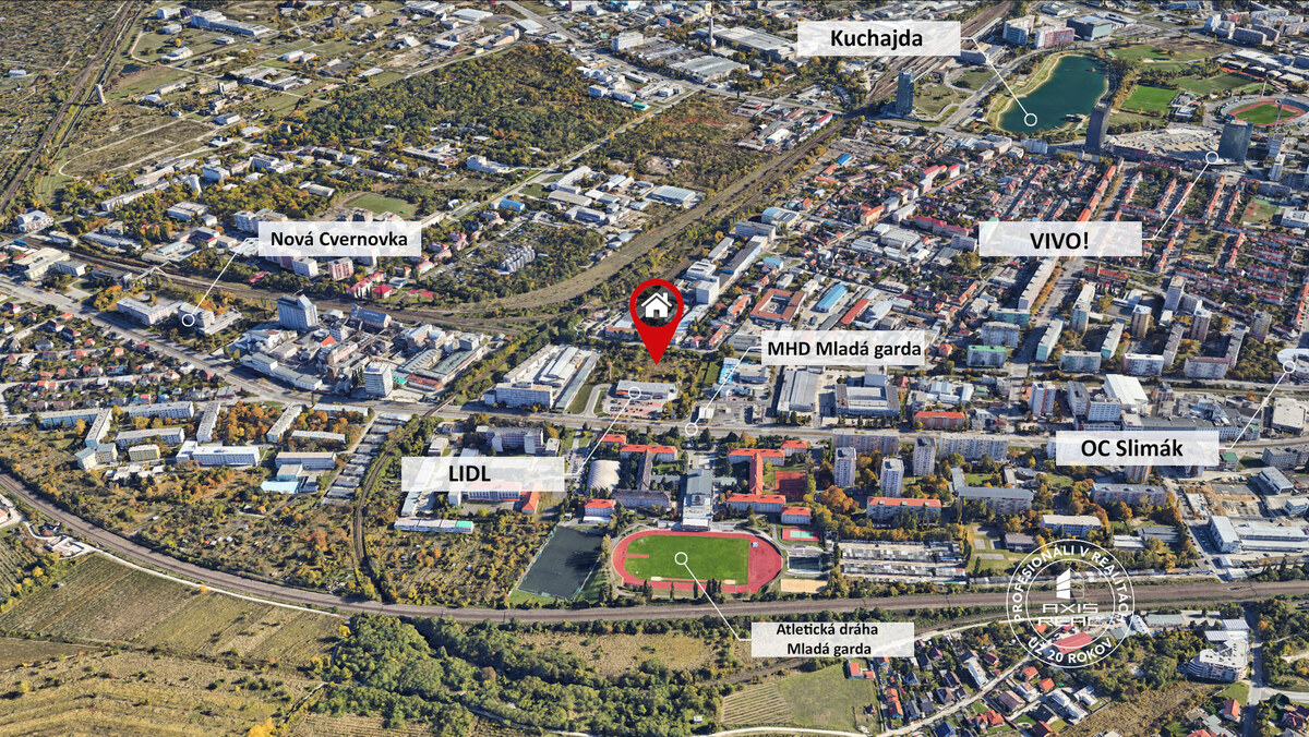 AXIS REAL | Novostavba GUTHAUS slnečný zariadený 1-izb. byt, balkón — foto 25