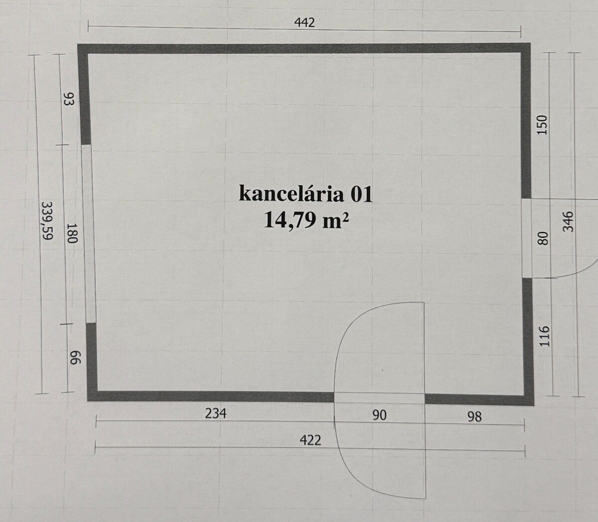 TIMA Real - Kancelária na prenájom 15m2, Jerichova, Trnava — foto 2