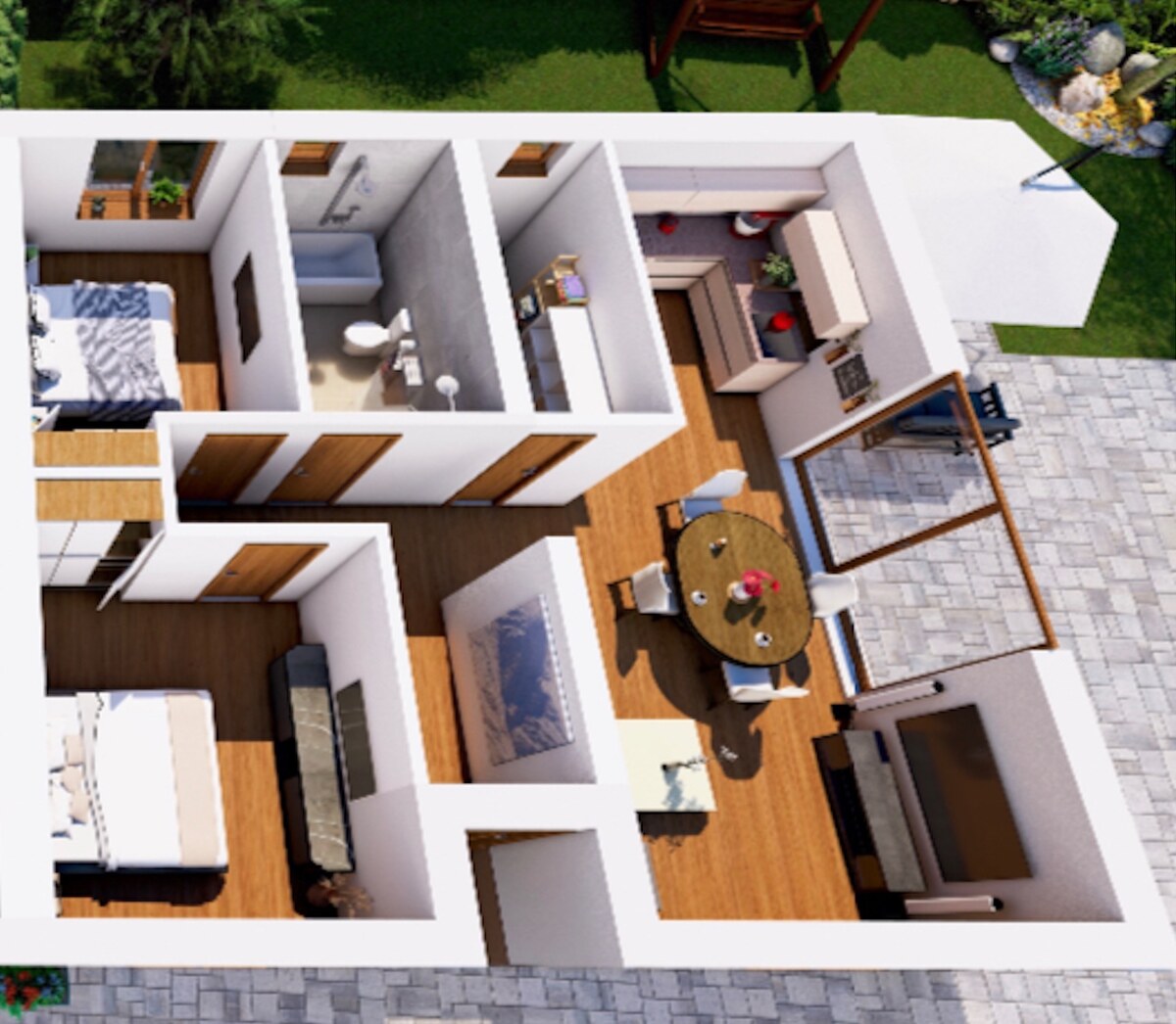 TIMA Real* novostavba moderného 3i domu, Vlčany, centrum — foto 10