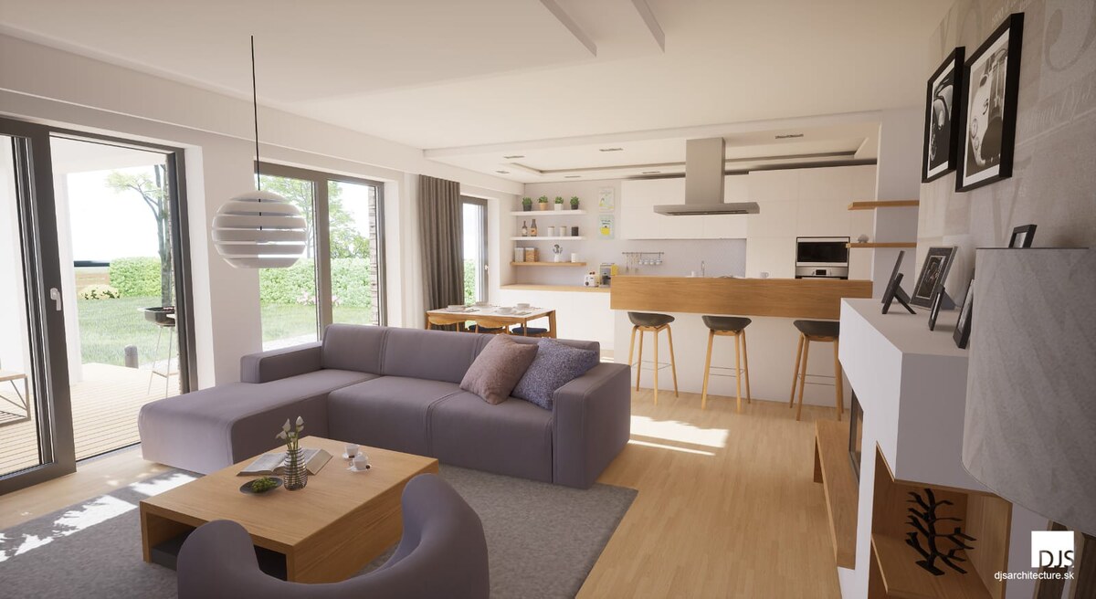 Novostavba moderného 4i domu v Hrubej Borši