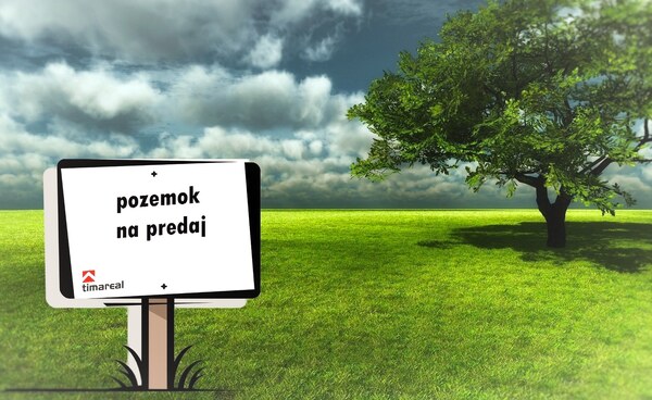 TIMA Real* stavebný pozemok so stavebným povolením 5.8á, Mostová