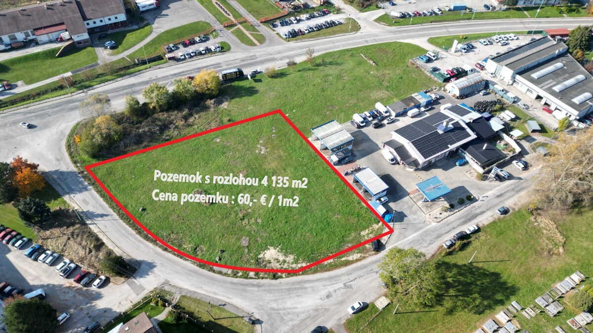 TIMA Real ponúka na predaj komerčný pozemok v Myjave