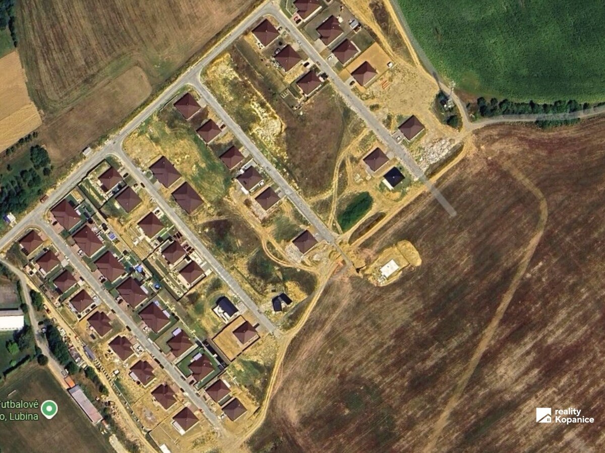 Stavebné pozemky v obci Lubina
