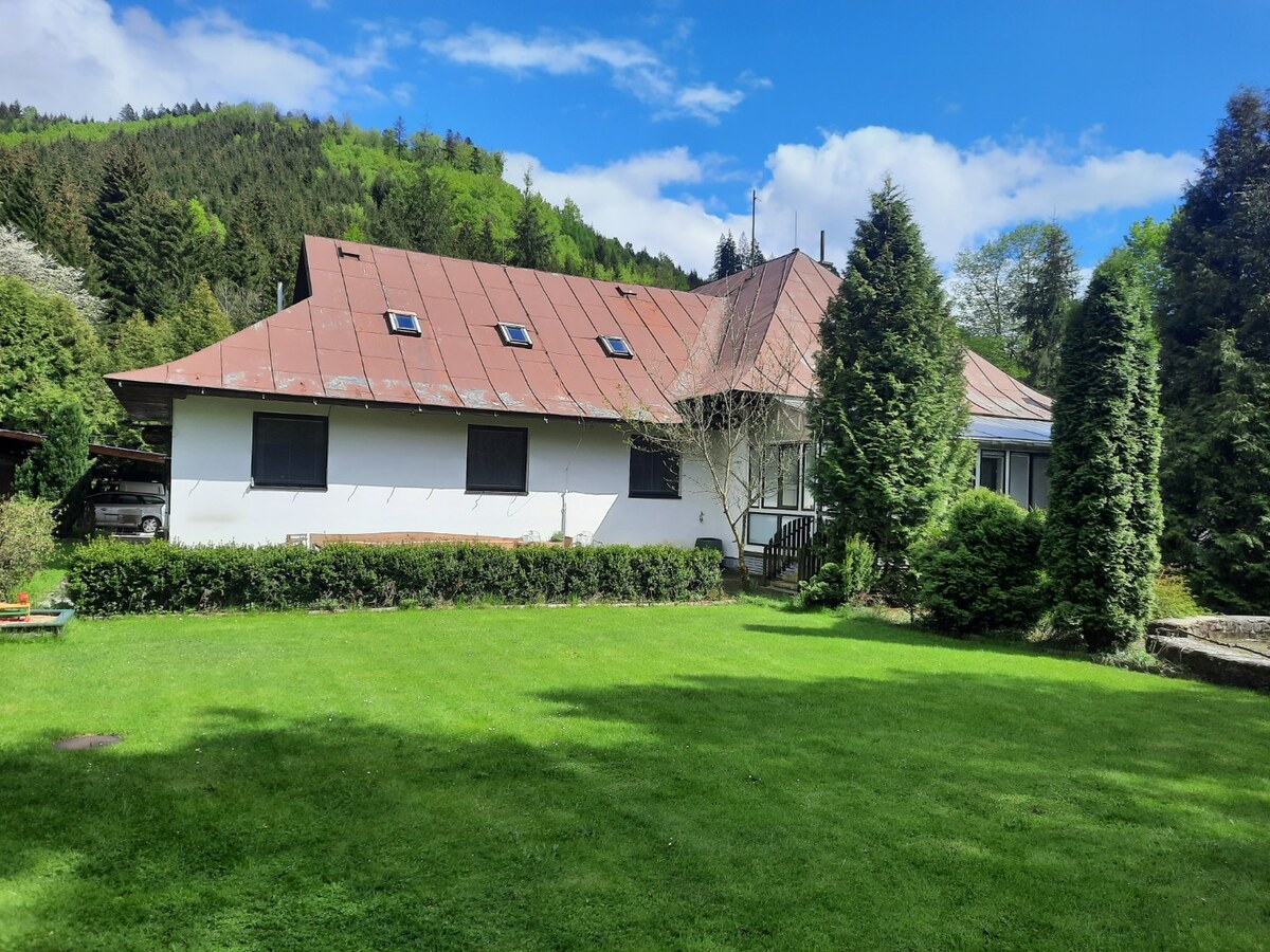Zabehnutý rodinný penzión s celoročným využitím — foto 26