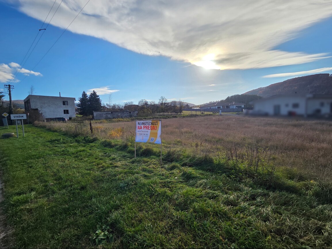 Na predaj investičný stavebný pozemok Stožok - P010JP — foto 3