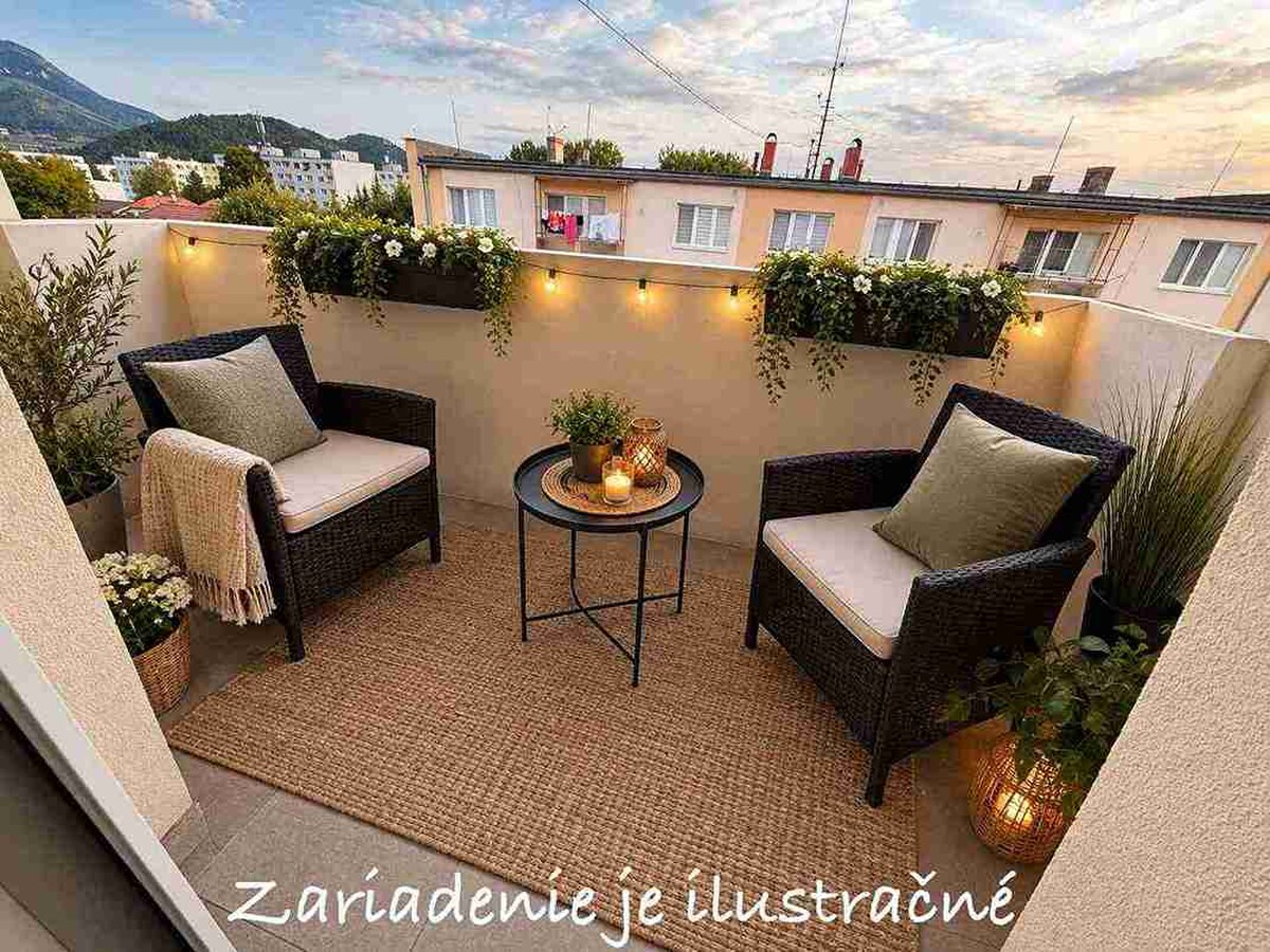 REZERVOVANÝ - 2-IZBOVÝ BYT S VEĽKOU LODŽIOU  – BANIČNÉ — foto 8