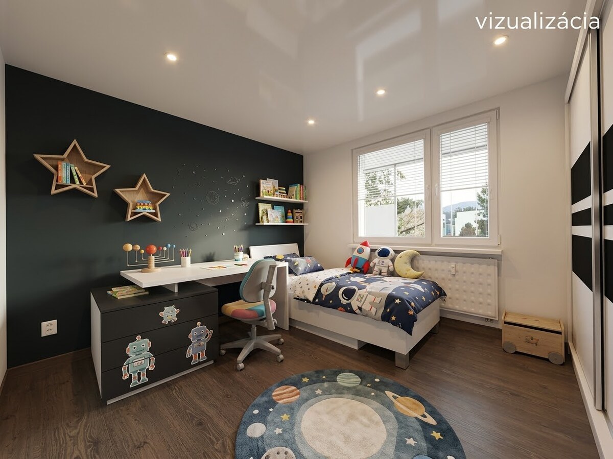 KOMPLETNE ZREKONŠTRUOVANÝ 3-IZBOVÝ BYT S LODŽIOU A KRÁSNYM VÝHĽADOM — foto 4