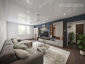 KOMPLETNE ZREKONŠTRUOVANÝ 3-IZBOVÝ BYT S LODŽIOU A KRÁSNYM VÝHĽADOM — foto 2