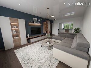 KOMPLETNE ZREKONŠTRUOVANÝ 3-IZBOVÝ BYT S LODŽIOU A KRÁSNYM VÝHĽADOM — foto 3