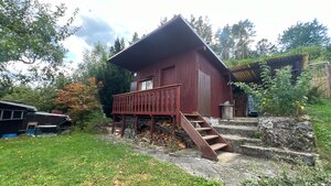 Záhrada 306m2 s chatkou a krásnym výhľadom – Ružomberok, Baničné — foto 2