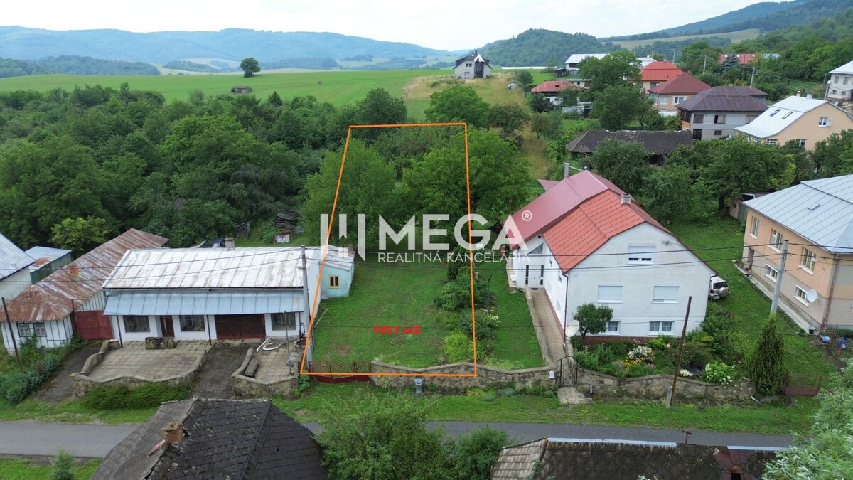 NA PREDAJ stavebný POZEMOK s LETNOU KUCHYŇOU v obci OĽŠINKOV