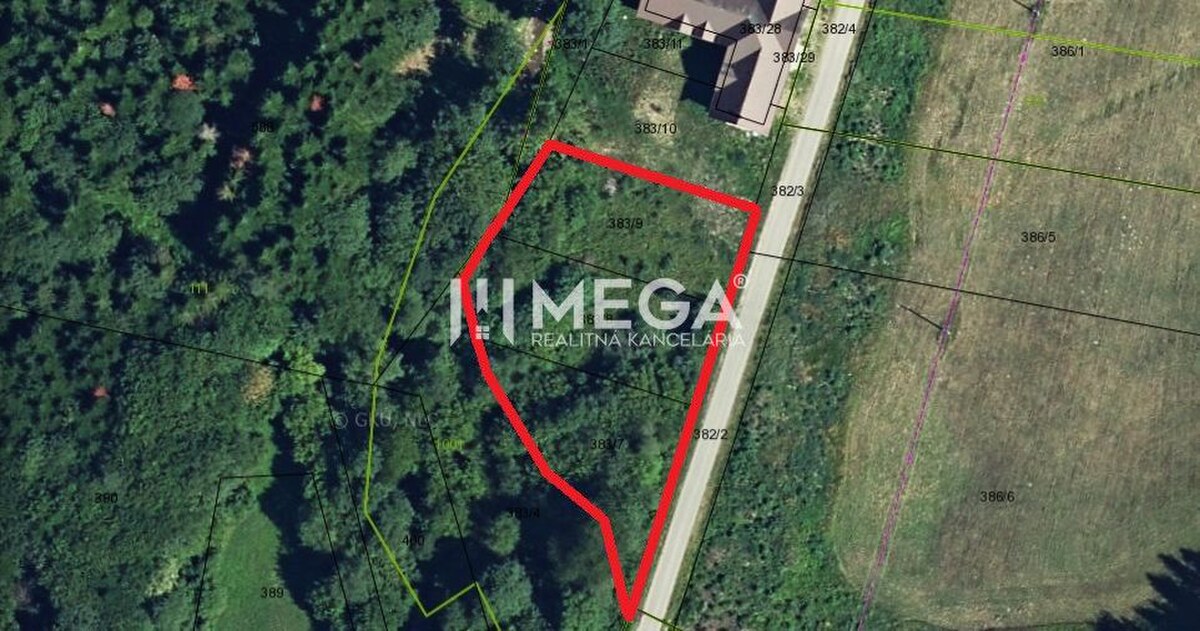 Investičný stavebný pozemok v oblasti Danová - 2 200m2 — foto 2