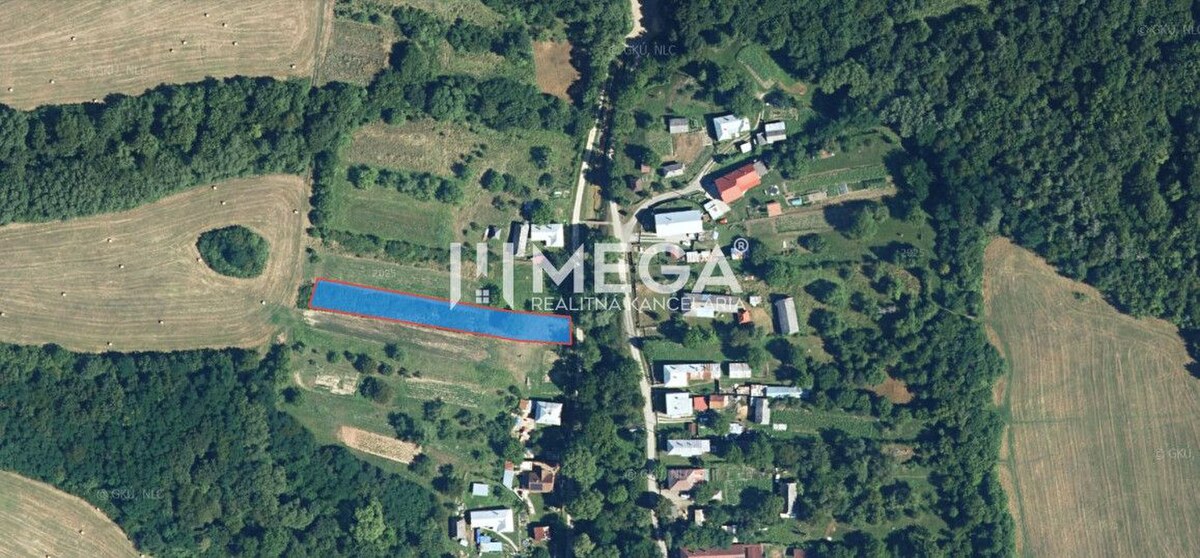 Na predaj pozemok aj na výstavbu v obci Vyšné Ladičkovce