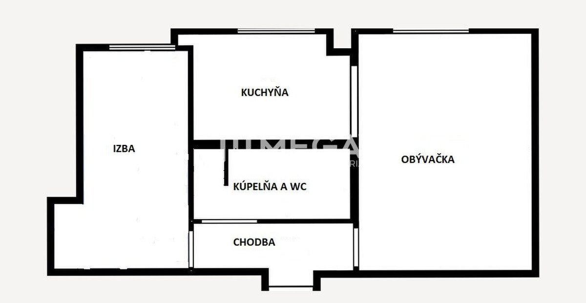 Na predaj 2-izbový byt 55 m² v centre Humenného — foto 9