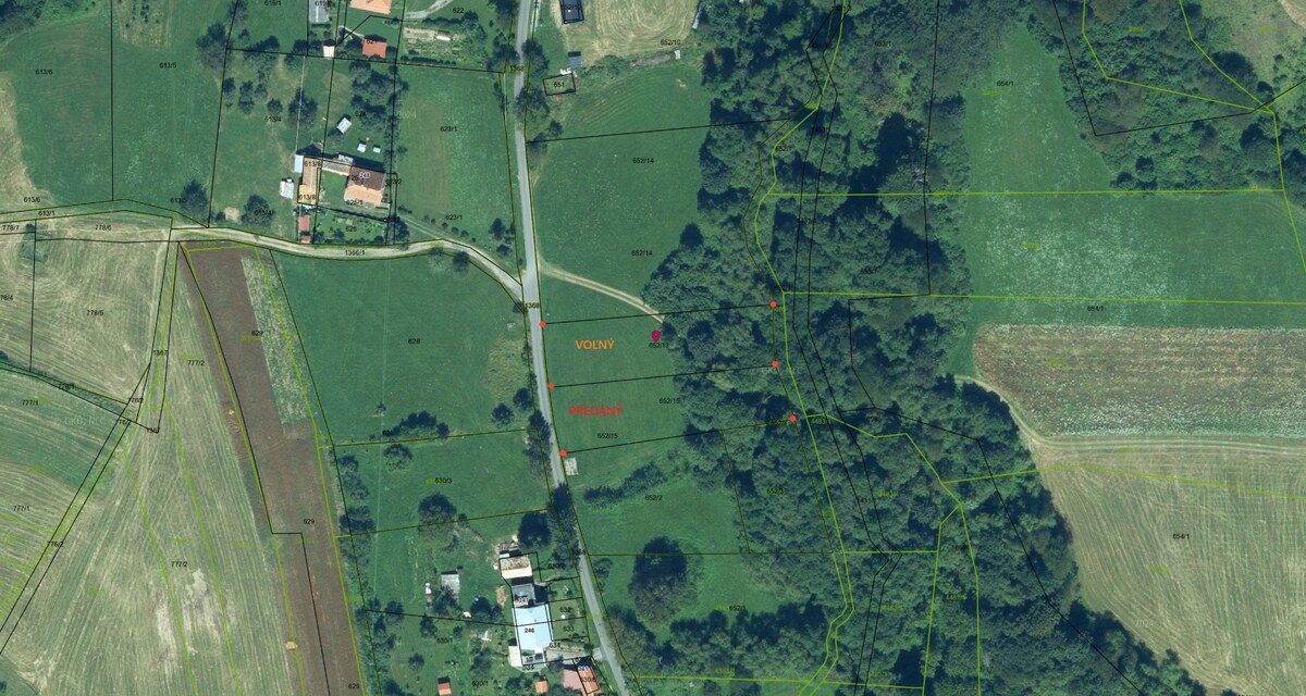 Rezervované Stavebný pozemok 1828m2  Zvolen obec Kalinka — foto 3