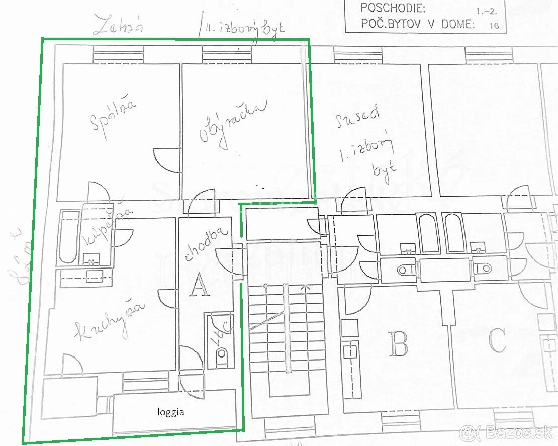 2-izb.82m2, 2p/3, čiastočná, Letná, St.mesto — foto 15