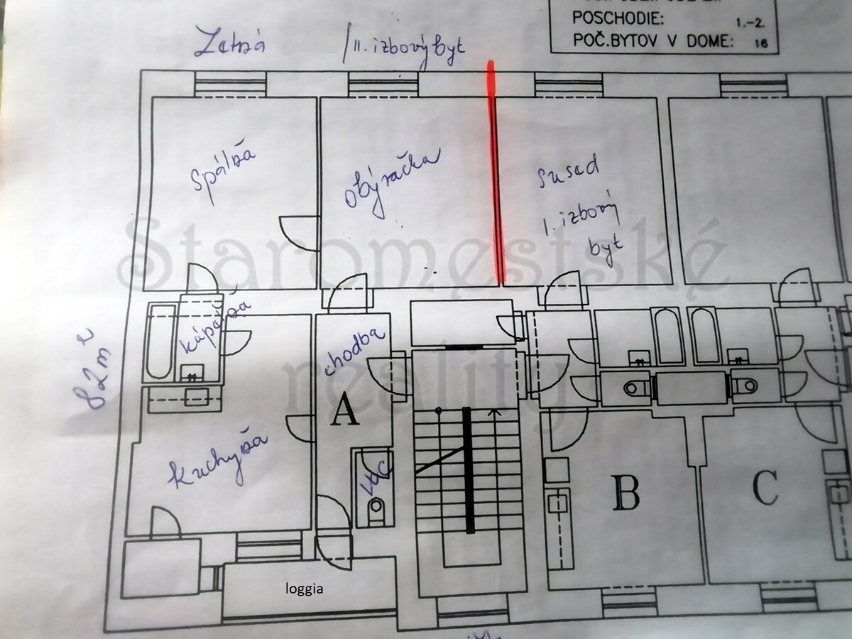 2-izb.82m2, 2p/3, čiastočná, Letná, St.mesto — foto 7