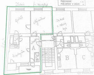 2-izb.82m2, 2p/3, čiastočná, Letná, St.mesto — foto 15