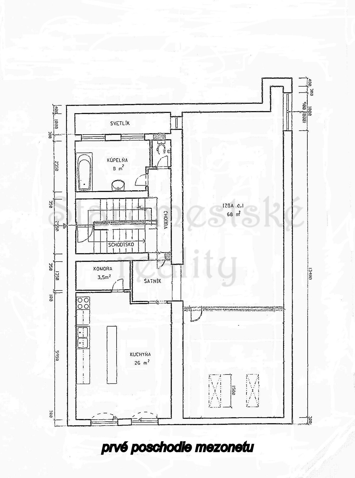 4-izb. mezonet 152m2 Zámočnícka plus terasa. — foto 9