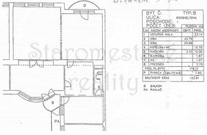 3-izb,130m2, zariadený, Rooseveltova, St.mesto, Prenájom — foto 9