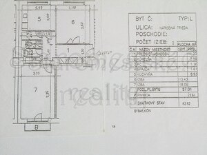 2-izb, 62m2, 2/4, kompletná, Národná trieda, Sever — foto 2