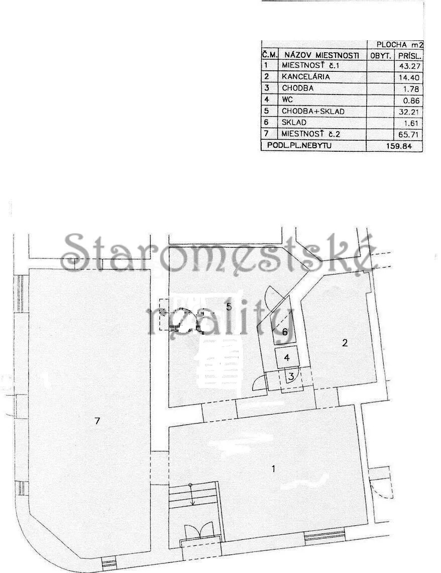 3-izb., 160m2, nebytový priestor Alžbetina — foto 12