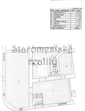 3-izb., 160m2, nebytový priestor Alžbetina — foto 12