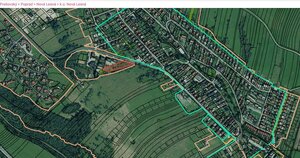 1073 Investičný stav. pozemok pre rodinné domy Nová Lesná 3574 m2 — foto 7