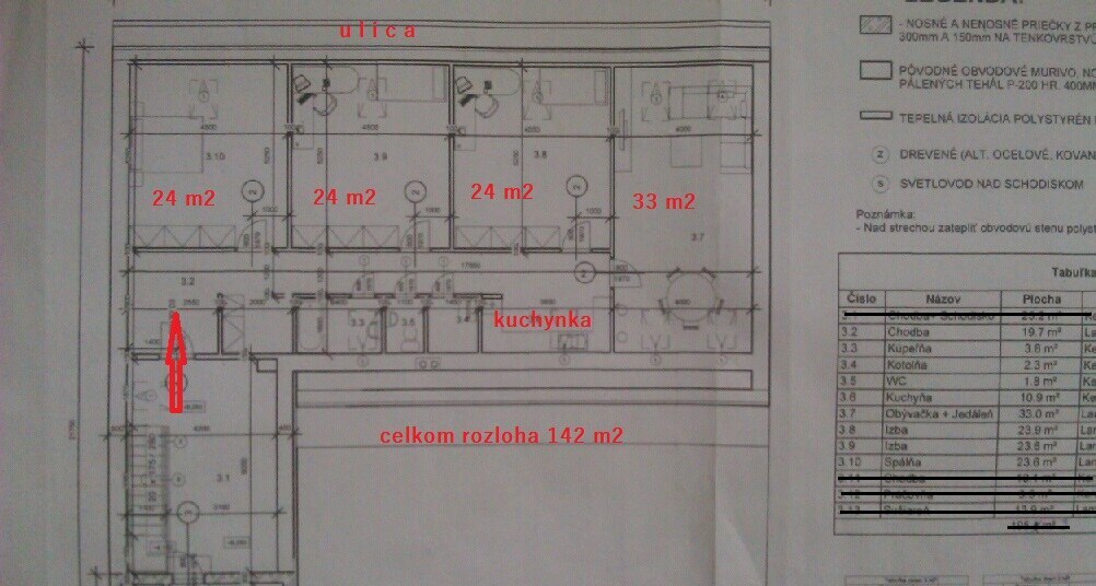 829a 4 izbový podkrovný byt Košice – centrum, Masarykova — foto 13