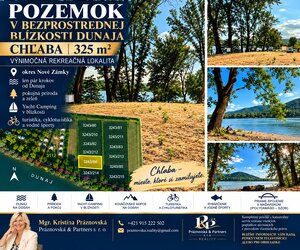POZEMOK V BEZPROSTREDNEJ BLÍZKOSTI DUNAJA | CHĽABA | 325 m² | VÝNIMOČNÁ REKREAČNÁ LOKALITA — foto 10